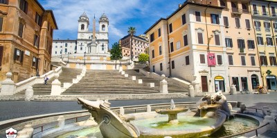 Spanish Steps Piazza di Spagna Must See Squares in Rome Tours by Car RomeCabs